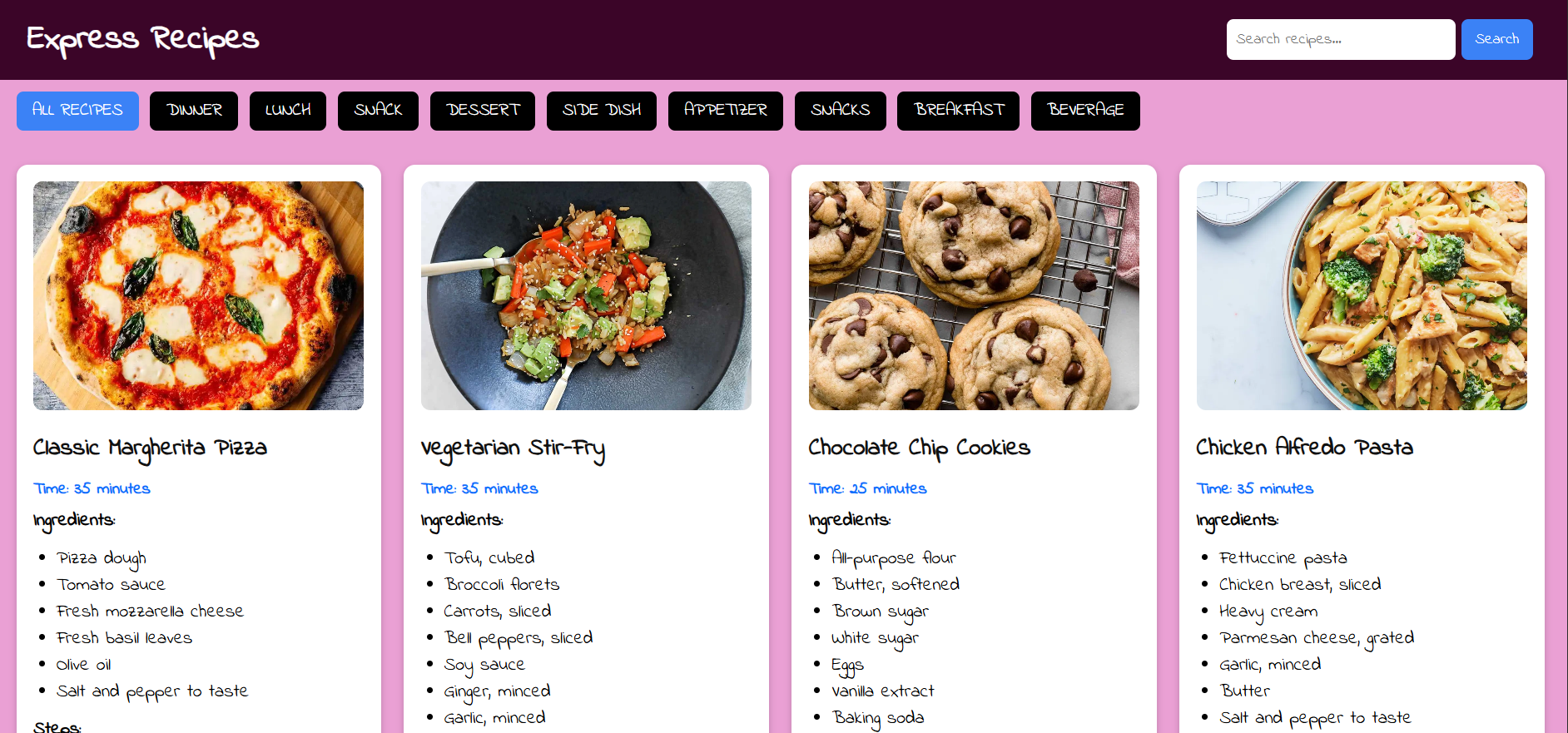Blog Website